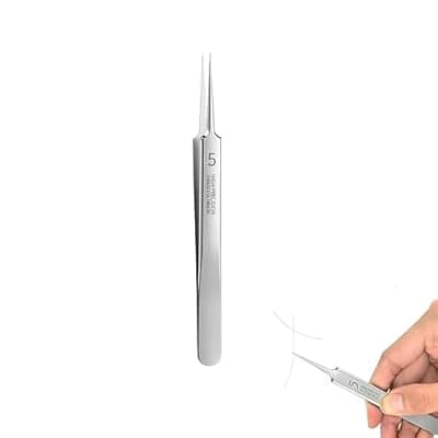 [ZXfad] ZXfad Blackhead Extractor, Precision Tweezers, Comedone Extractor, Suitable for Acne, Pimples, Blackheads, Blemishes, etc.