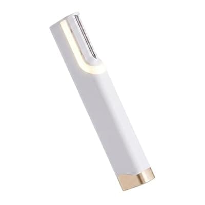 [bliyee] Sonic Dermaplaning Tool for Face, Painless Facial Hair Remover with LED Light, Eyebrow & Peach Fuzz Trimmer for Women, Rechargeable Shaver for Upper Lip, Chin & Sensitive Skin