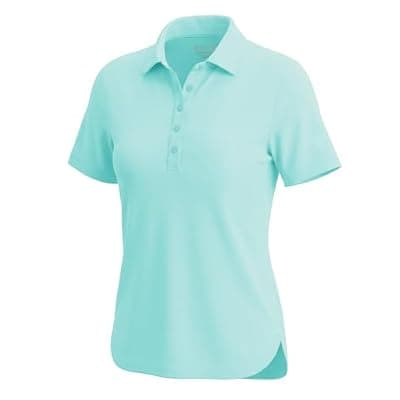 [M MAELREG] M MAELREG Womens Golf Shirt Short Sleeve 5 Buttons Quick Dry Casual Solid Moisture Wicking Tennis Polo Shirts for Women