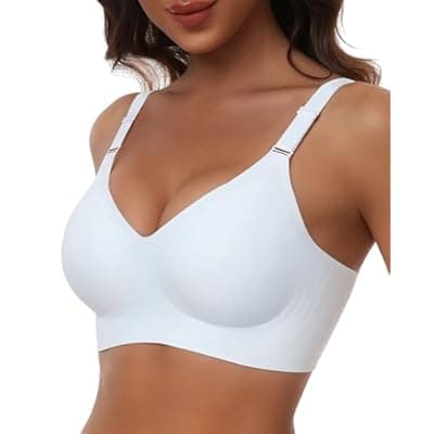 [HORISUN] HORISUN Comfortable Seamless Full Coverage Bra for Women Wireless Bras with Soft Support Regular and Plus Size