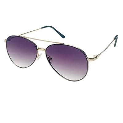 [Vylenxio] Vylenxio Oversized Aviator Sunglasses for Women Men, UV400 Gradient Lens Metal Frame Retro Shades, Classic Style, VY5805