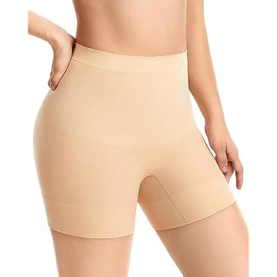 [ForeverShaper] ForeverShaper Shapewear Tummy Control Seamless Slip Shorts for Under Dress Breathable Anti Chafing Shaper Shorts for Women