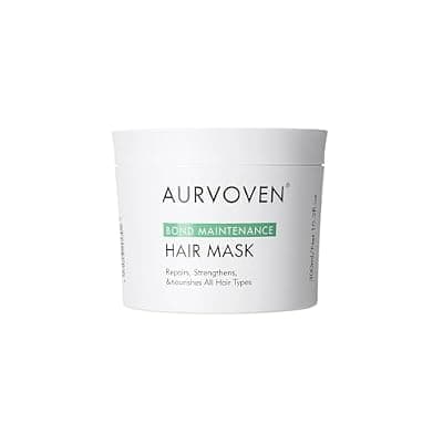 [AURVOVEN] AURVOVEN Bond Maintenance Hair Mask for Dry Damaged Hair, 10.2 oz | Deep Repair Conditioning | Argan Oil | All Hair Types | 300ml
