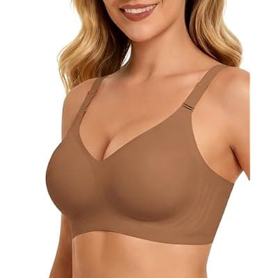 [HORISUN] HORISUN Comfortable Seamless Full Coverage Bra for Women Wireless Bras with Soft Support Regular and Plus Size
