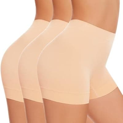 [UUMIAER] UUMIAER Slip Shorts for Women Under Dresses, Anti Chafing Boyshorts Panties Shapewear Yoga Biker Shorts