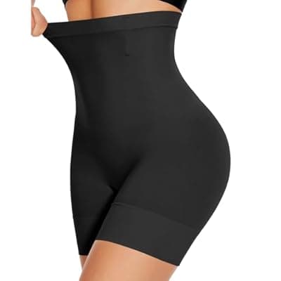 [YADIFEN] YADIFEN Tummy Control Shapewear Shorts Women Thigh Slimmer High Waisted Shapewear Women Girdles Shorts Shapewear Under Dress