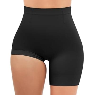 [YADIFEN] YADIFEN Shapewear for Women Tummy Control, Mid Waist Body Shaper Shorts Butt Lifting Seamless Shapewear Under Dresses