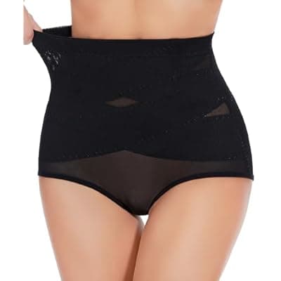 [GYDEK] GYDEK Tummy Control Shapewear Panties for Women-High Waisted Body Shaper Underwear Seamless Shapewear Panty Girdle