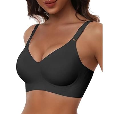 [HORISUN] HORISUN Comfortable Seamless Full Coverage Bra for Women Wireless Bras with Soft Support Regular and Plus Size