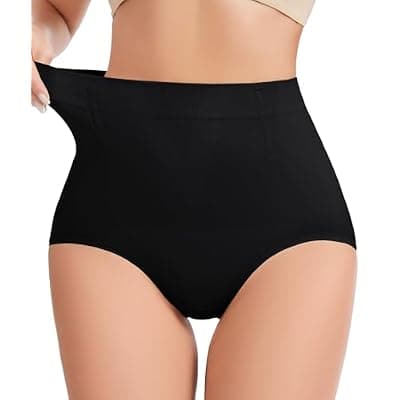 [FVACPJ] FVACPJ Tummy Control Shapewear Panties - High Waisted Shapewear Underwear for Women Body Shaping Briefs Seamless Panty Girdle