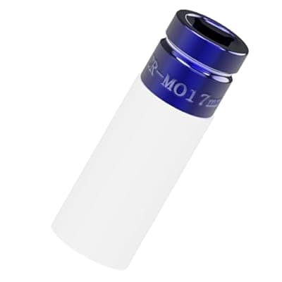 [DSBYKJ] DSBYKJ 17mm 1/2" Drive Socket Impact Protector, Damage-Free Ear Nut Thin-Wall Deep Socket