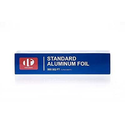 [MNTLO] MNTLO Standard Grilling Aluminum Foil 12" x 500 SQ FT | Great for Grilling, BBQ, Cooking, Food Preservation & Storage, Commercial & Kitchen Use