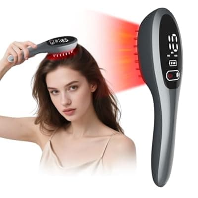 [HaSoCare] Laser Therapy Hair Growth Comb, Laser Hair Growth Treatment, Home Use Red Light Device for Men and Women