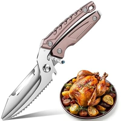 [Tingling] Tingling Heavy Duty Poultry Shears: Kitchen Scissors for Chicken & Food & Turkey