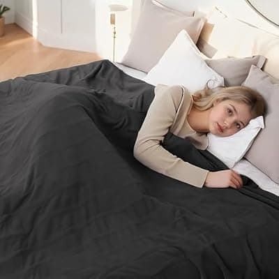 [ONDAN] ONDAN Electric Heated Blanket 84"x90" Queen Size Microplush, 4 Heat Settings 10 Hours Auto Off, Warm Cozy for Bed Sleeping Couple Use, Machine Washable, Iron Grey