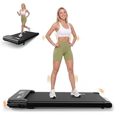 [TKWRUN] Walking Pad with Vibration Plates, 3 in 1 Walking Vibration Pad, Walking Pad with Incline, Under Desk Walking Pad with Remote Control and LED Display for Home Small Space