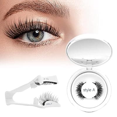 [Higu clace] Higu clace Magnetic Eyelashes Magnetic Lashes with Applicator Soft Magnetic Eyelashes Natural Look Pestañas Magnéticas No Need Glue Easy to Wear and Remove Pestañas Magnéticas Naturales(A08)