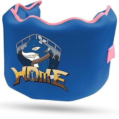 [Chriffer] Toddler Swim Belt for Kids 2-6 Years Boys Girls Swim Trainer 33-66 lbs Adjustable Back Float Belt Water Safety Training Floaties for Pool Beach