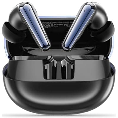 [KVANCEGR] KVANCEGR Active Noise Cancelling Wireless Earbuds with 60 Hour Long Battery Life,Bluetooth 5.4 in-Ear Earphones,Multi-Device Pairing,Enhanced Clear Call,Hi-Fi Stereo Ear Buds for Sport Walk