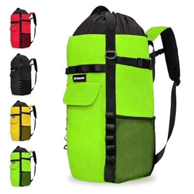 [Brobantle] Brobantle Climbing Rope Bag,Large Capacity Arborist Tree Rope Storage Bag,Waterproof Outdoor Rock Climbing Gear Bag