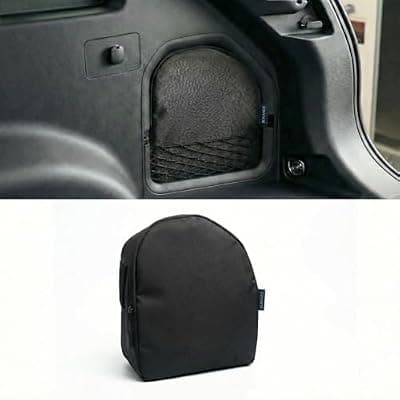 [BLWANDE] BLWANDE For Toyota Rav4 2026 Trunk Upgrade, Trunk Organizer Pocket Bag, Trunk Cubby Storage bag,Cargo side pocket Black, 1 pc