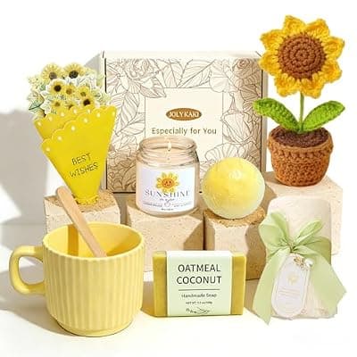 [JOLYKAKI] Get Well Soon Care Package Gift Baskets for Women | After Surgery Recovery Gift Set for Friends Sister Mom, Self Care Gift Basket-Thank You Present for Her