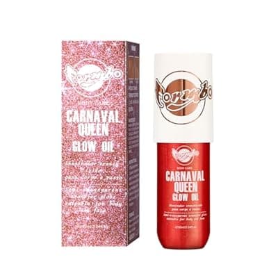 [ADMD] Body Glow Oil for Face & Body - 90ML Shimmering Highlighter Liquid with Natural Luster, Non-Sticky & Lightweight, for All Skin Tones (01#)